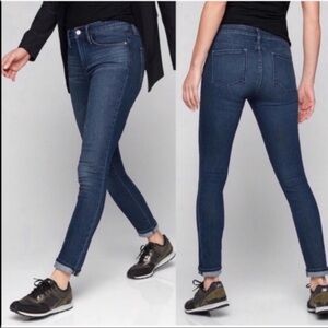 NEW Athleta Sculptek Skinny Jeans Dark Wash Size 10